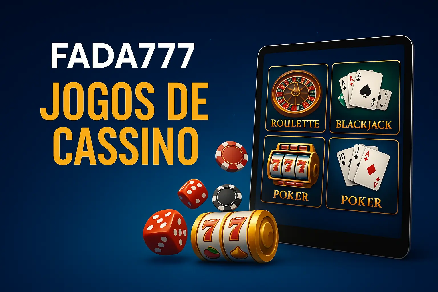 Jogos de cassino online inovadores e emocionantes na FADA777