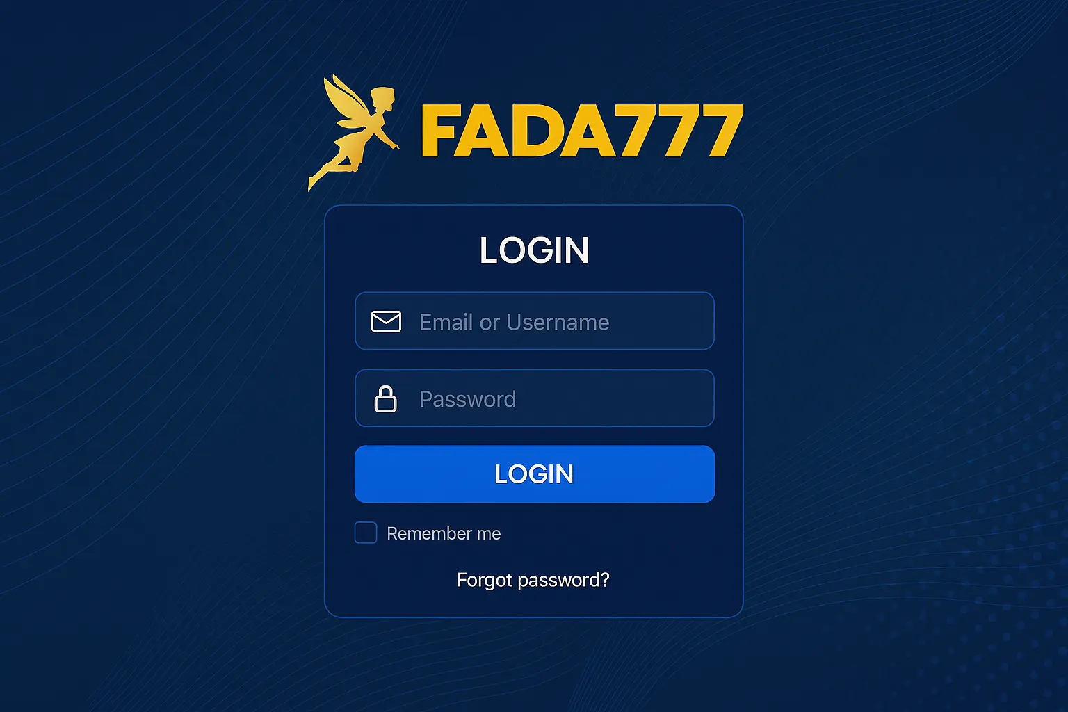 Não Perca tempo, o rRgistro na site FADA777